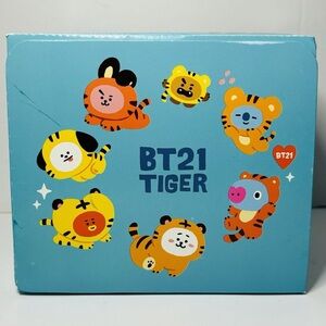 [FULL SET] BT21 Tiger Series bind boxes daiso